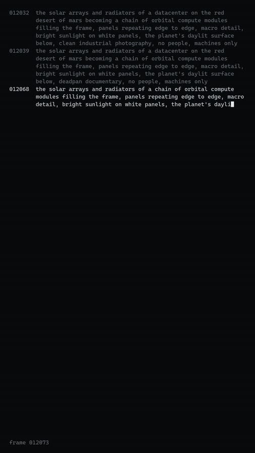 pass-19e text channel, source frame 12,073