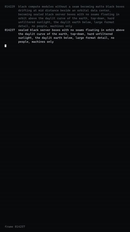 pass-19e text channel, source frame 14,257