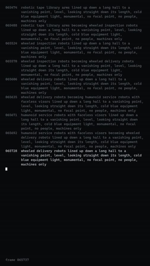 pass-19e text channel, source frame 65,737
