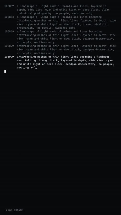 pass-19e text channel, source frame 106,945